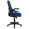 Flash Furniture Office Chair, Mesh, Blue HL-0016-1-BK-BL-GG - alternate 8